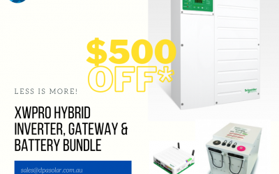 Discover Batteries with Schneider XWPRO $500 off Special Offer