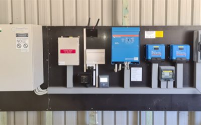 Swan Hill Solar give a reliable Off-Grid power source to local shed hire business