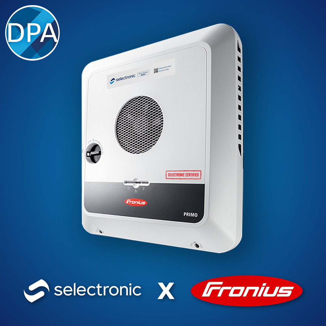 fully integrated Selectronic Certified Fronius GEN24 