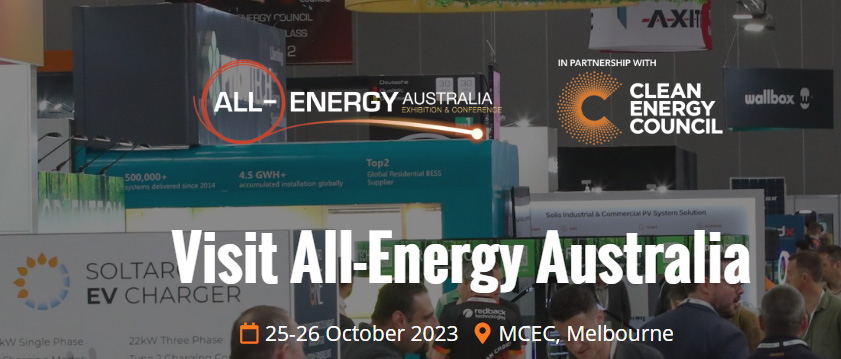 All Energy Australia October 2023