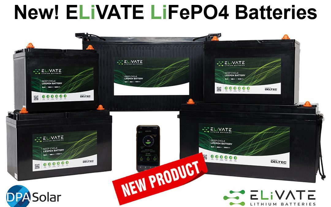New! ELiVATE LiFePO4 Batteries